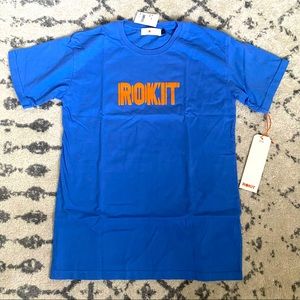 Rokit t-shirt blue